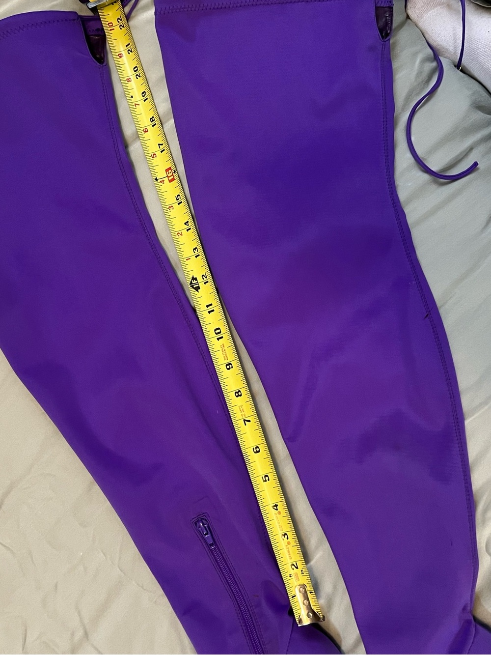 Purple Over-the-Knee Stiletto Boots - Picture 4 of 6